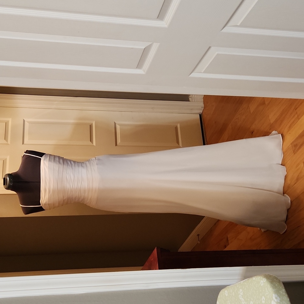 Cream chiffon formal
